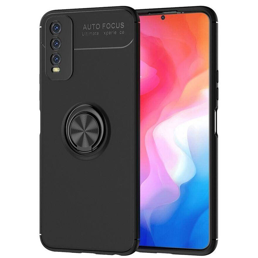 

Чехол Fiji Hold для Vivo Y20 / Y20i бампер накладка с подставкой Black, Черный