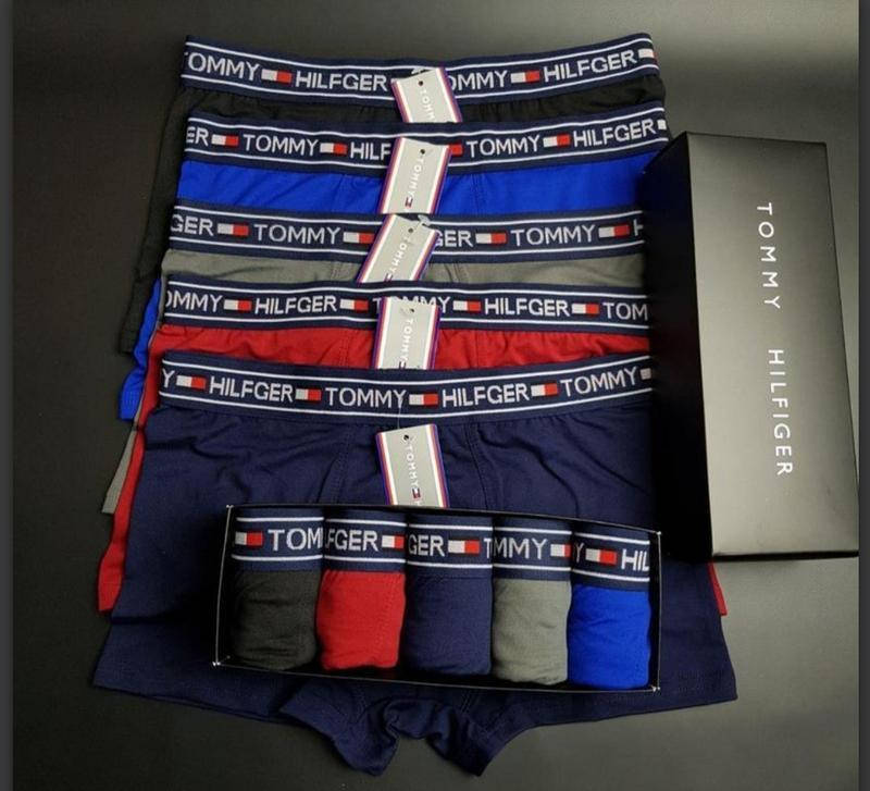 

Набор мужских трусов / боксёров Tommy Hilfiger ( 5 шт/уп ), Разные цвета