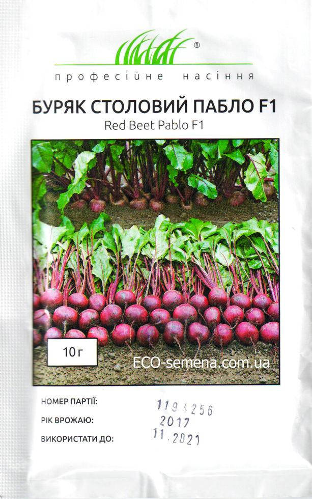 

Профсемена. Семена Свекла столовая Пабло F1 (многоростковый), Голландия / 10 г