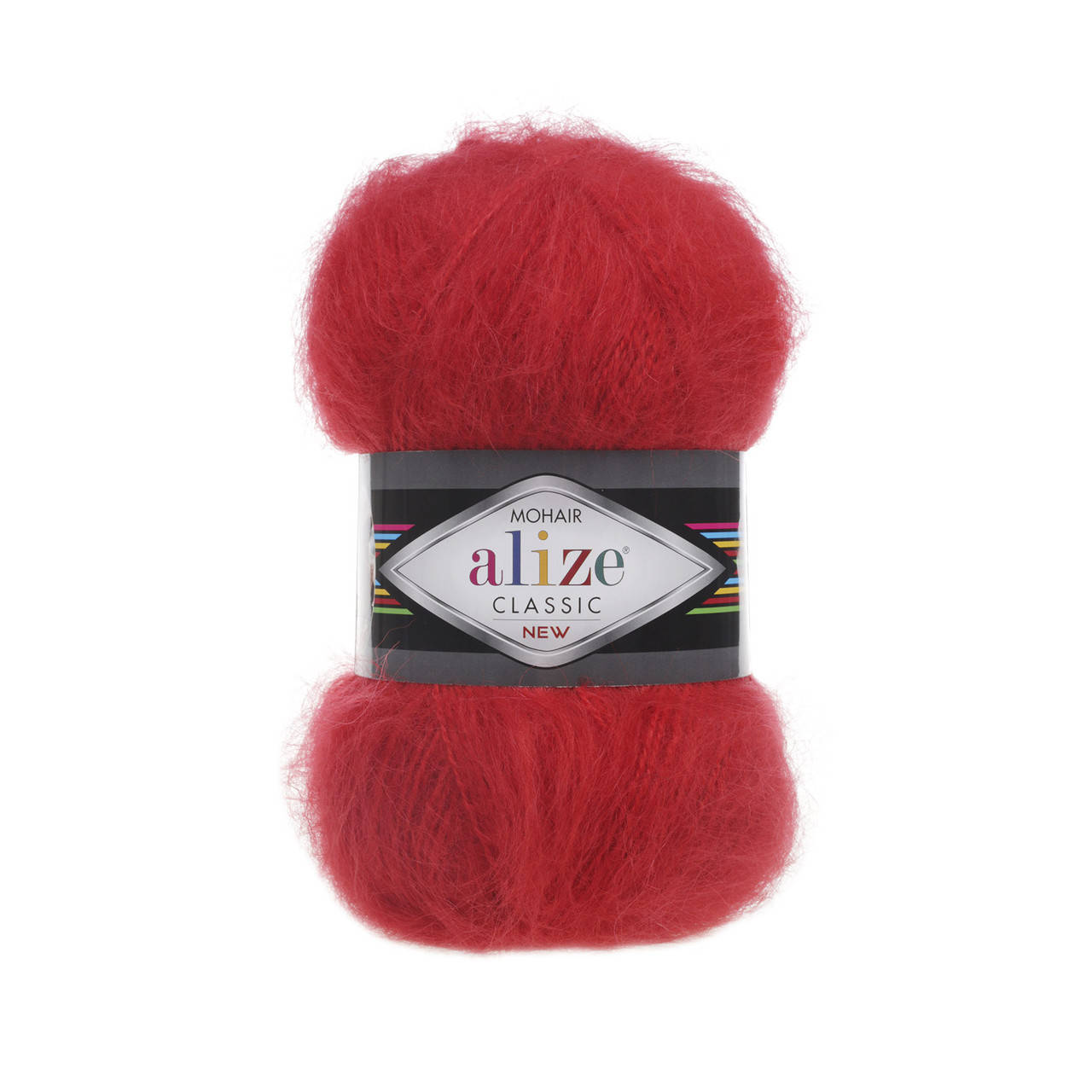 

Alize Mohair Classic (Ализе Мохер Класик) № 56 красный (Пряжа мохер, нитки для вязания)