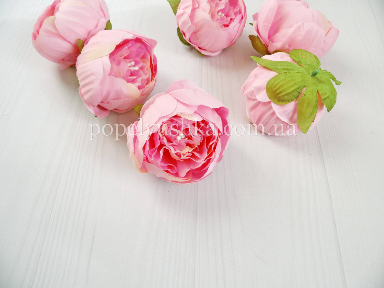 

Головка "Пиона" 8 см розовая, Розовый