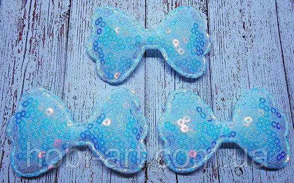 

Аплікація № 225 3,5х6см (блакитний перламутр)