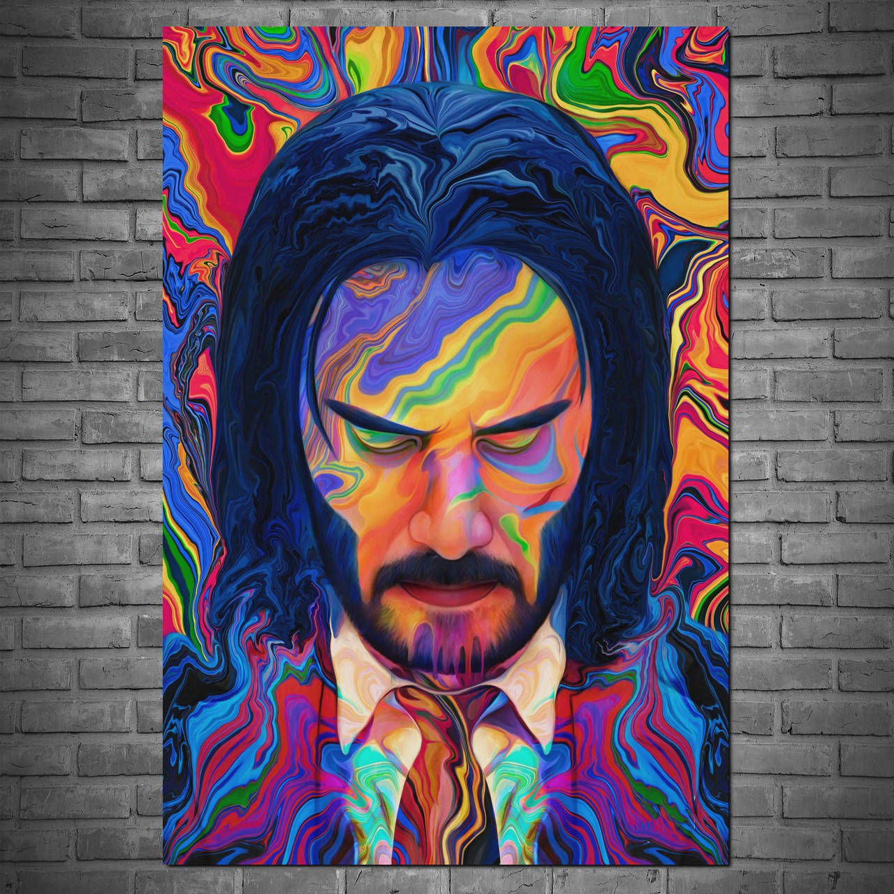 

Плакат "Джон Уик 3, поп-арт, John Wick" (артикул 3563) 42, Полуглянец, 28