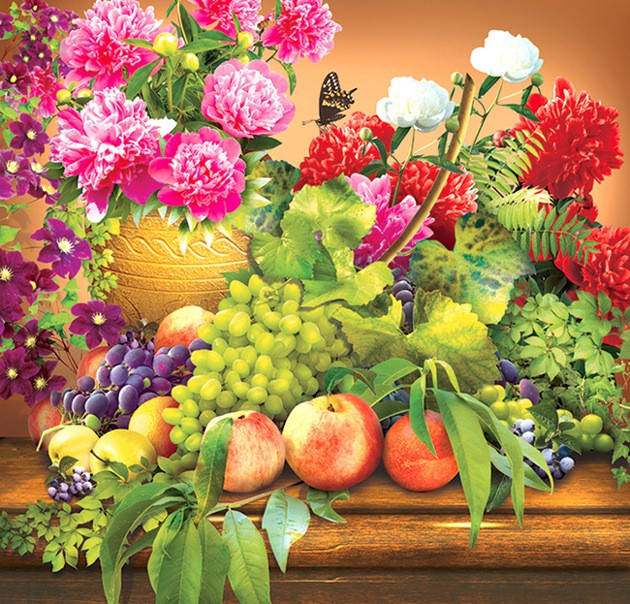 

Фотообои на бумажной основе Ника Ника Фрукты 140х145 6Л 145 см X 140 см 2000000453651