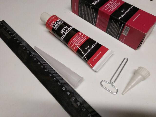 

Герметик FAI (SIL-2) 70 мл. черный, от -60°C до +300°C