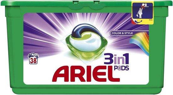 

Ariel Pods Color 3 в 1 капсулы для стирки цветного белья 33 шт