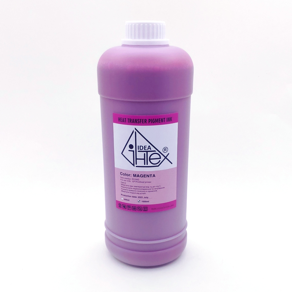 

Текстильное чернило для DTF печати Magenta 1л