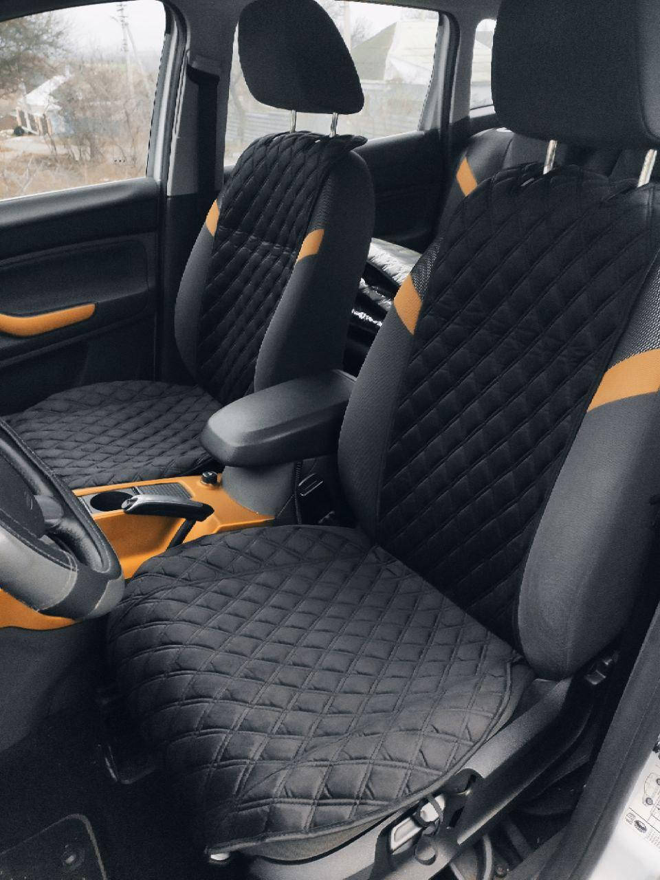 

Накидки на сиденья Форд Фокус 3 (Ford Focus III) (экозамш)