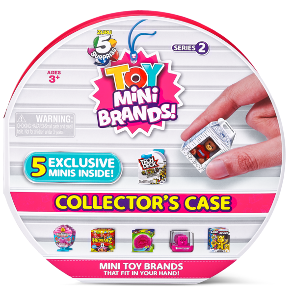 

Игровой набор ZURU MINI BRANDS TOY Коллекционный дисплей с 5 фигурками