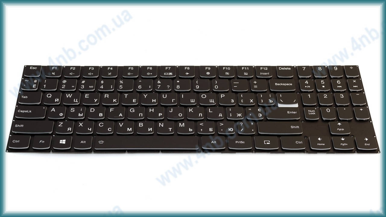 

Клавиатура для ноутбука LENOVO Legion Y530-15ICH Y540-15IRH Y540-17IRH BLACK RU BackLight, Черный