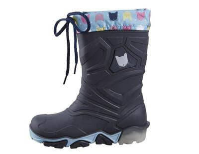 

Дитячі гумові чоботи з мигалками (розміри 22-23) Lupilu Німеччина.