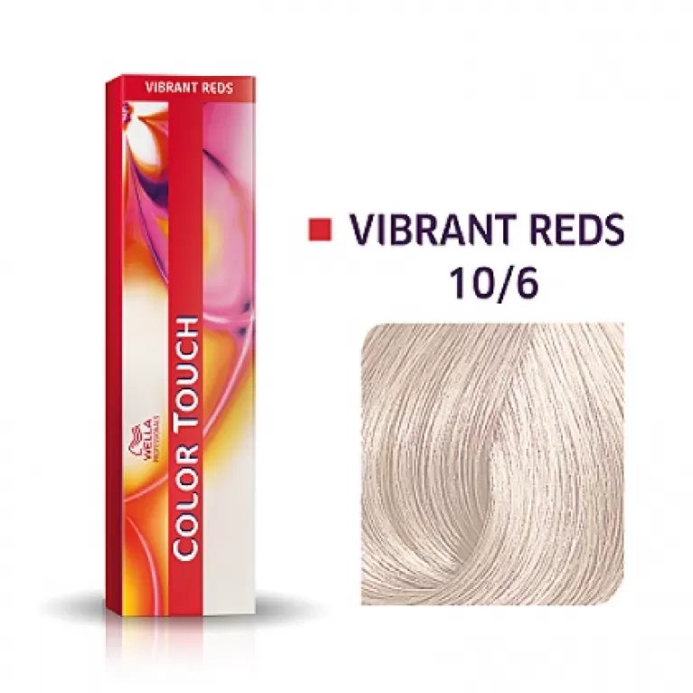 

Краска для волос Wella Color Touch 10/6 очень яркий блондин фиолетовый 60мл.