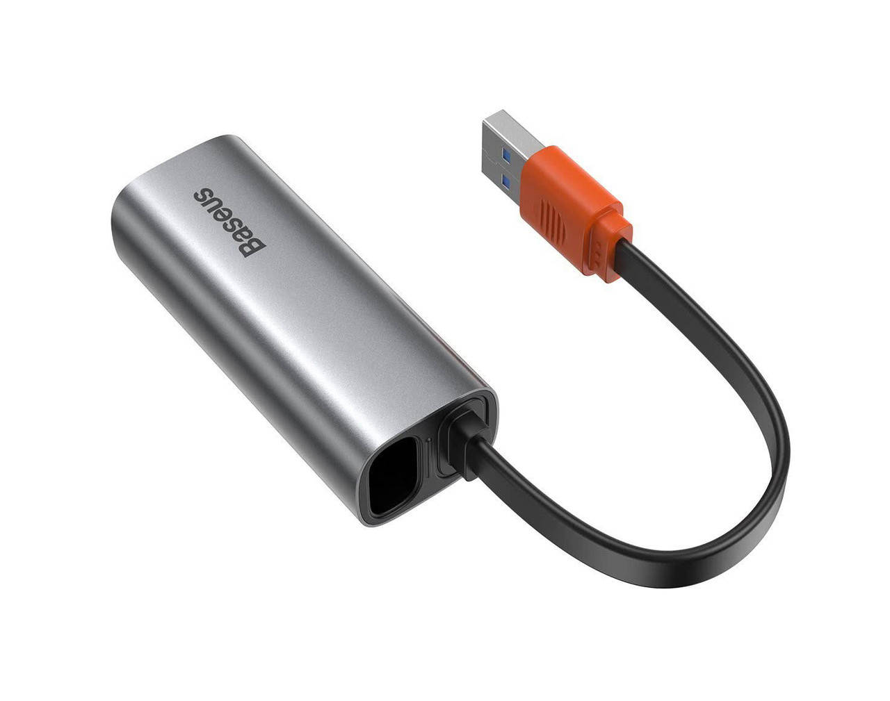 

USB Хаб Baseus RJ45 USB - Ethernet 15 см Серый/ Черный (CAHUB-AD0G)
