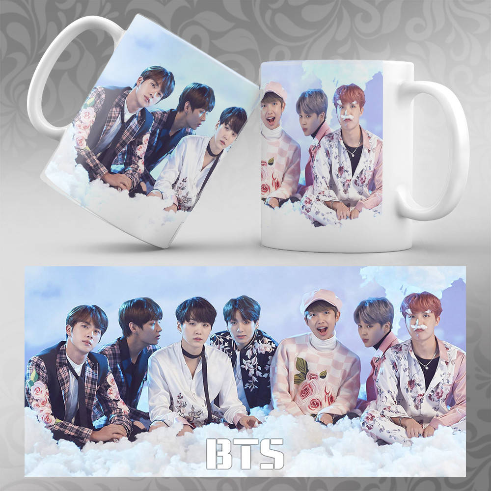

Чашка K-Pop BTS 027, Белый
