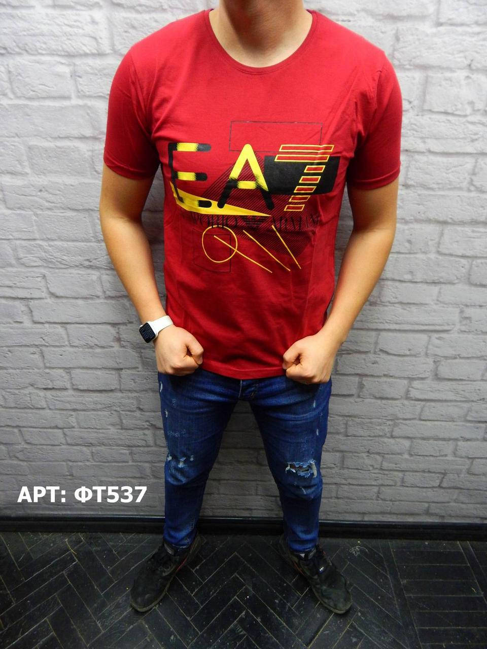 

Мужская футболка Armani. Размеры: L, 2XL
