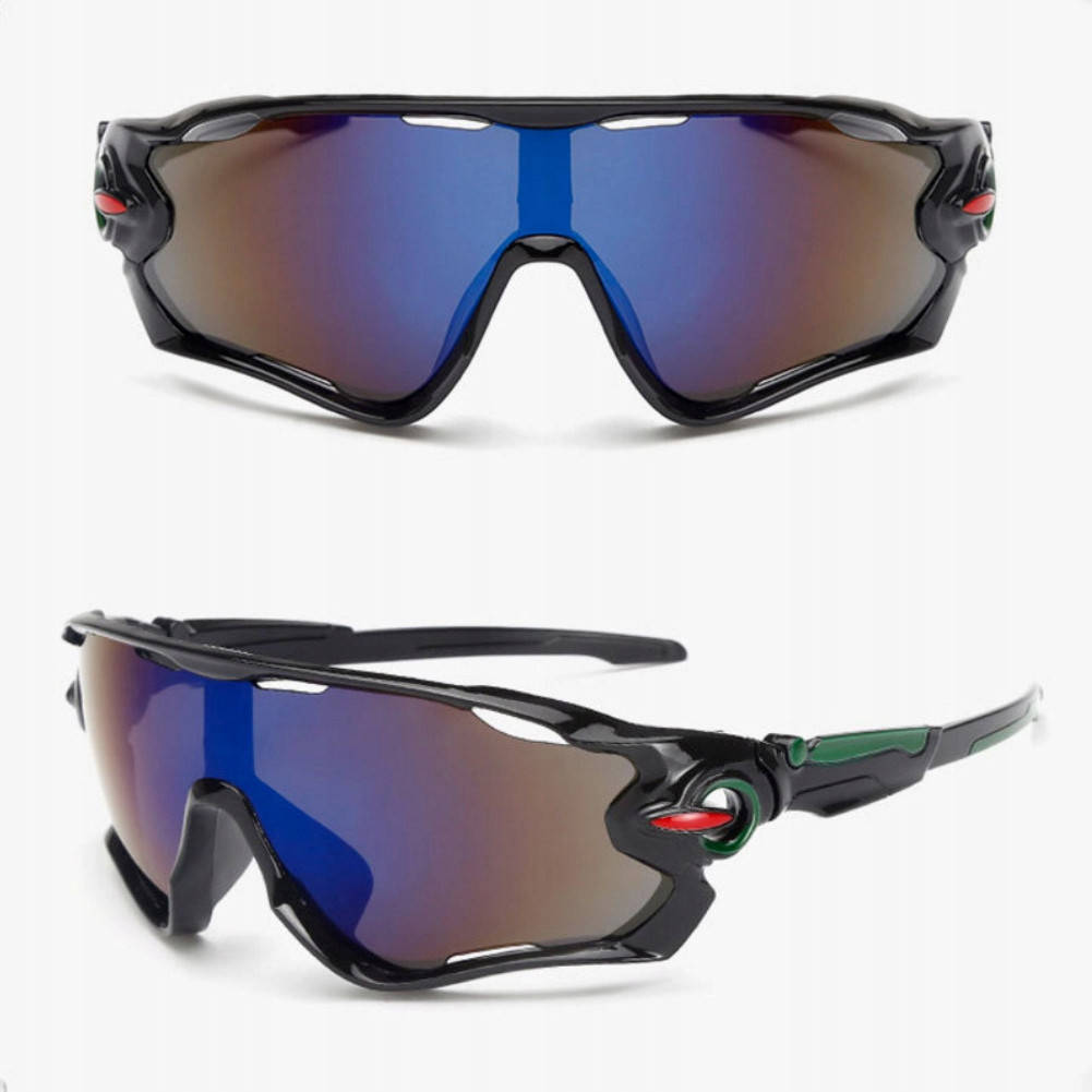 

Очки велосипедные Robesbon Jawbreaker 9270 спортивные велоочки Black-Violet