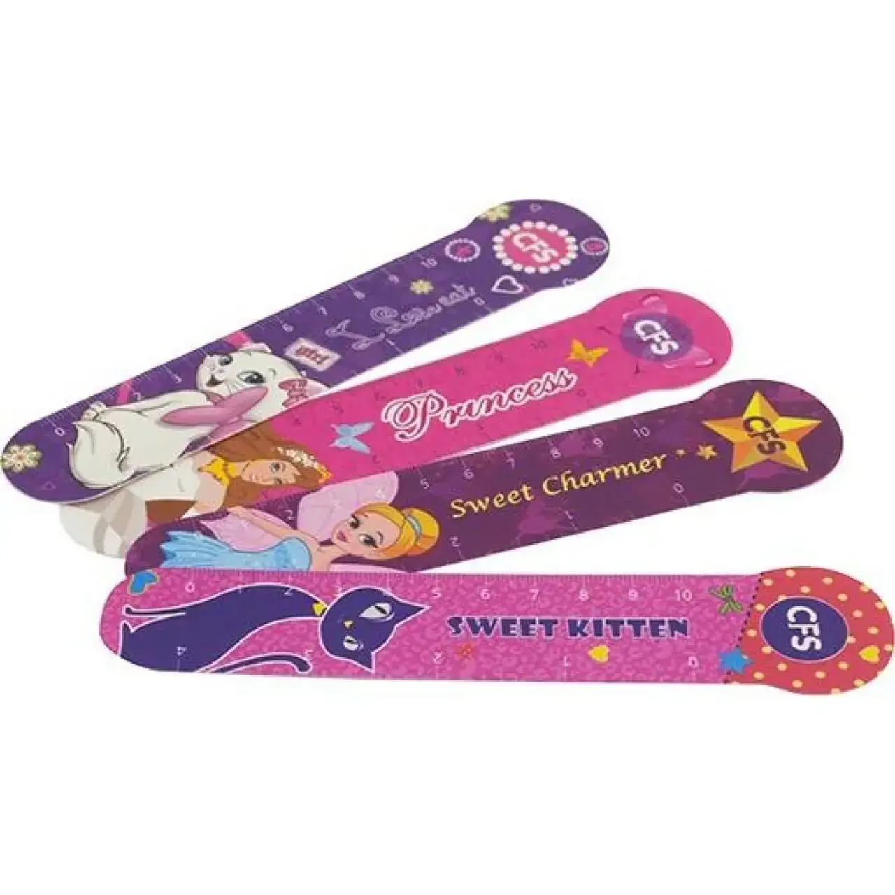 

Закладка пластиковая для книг CoolForSchool Lovely 4 шт. CF69101-01