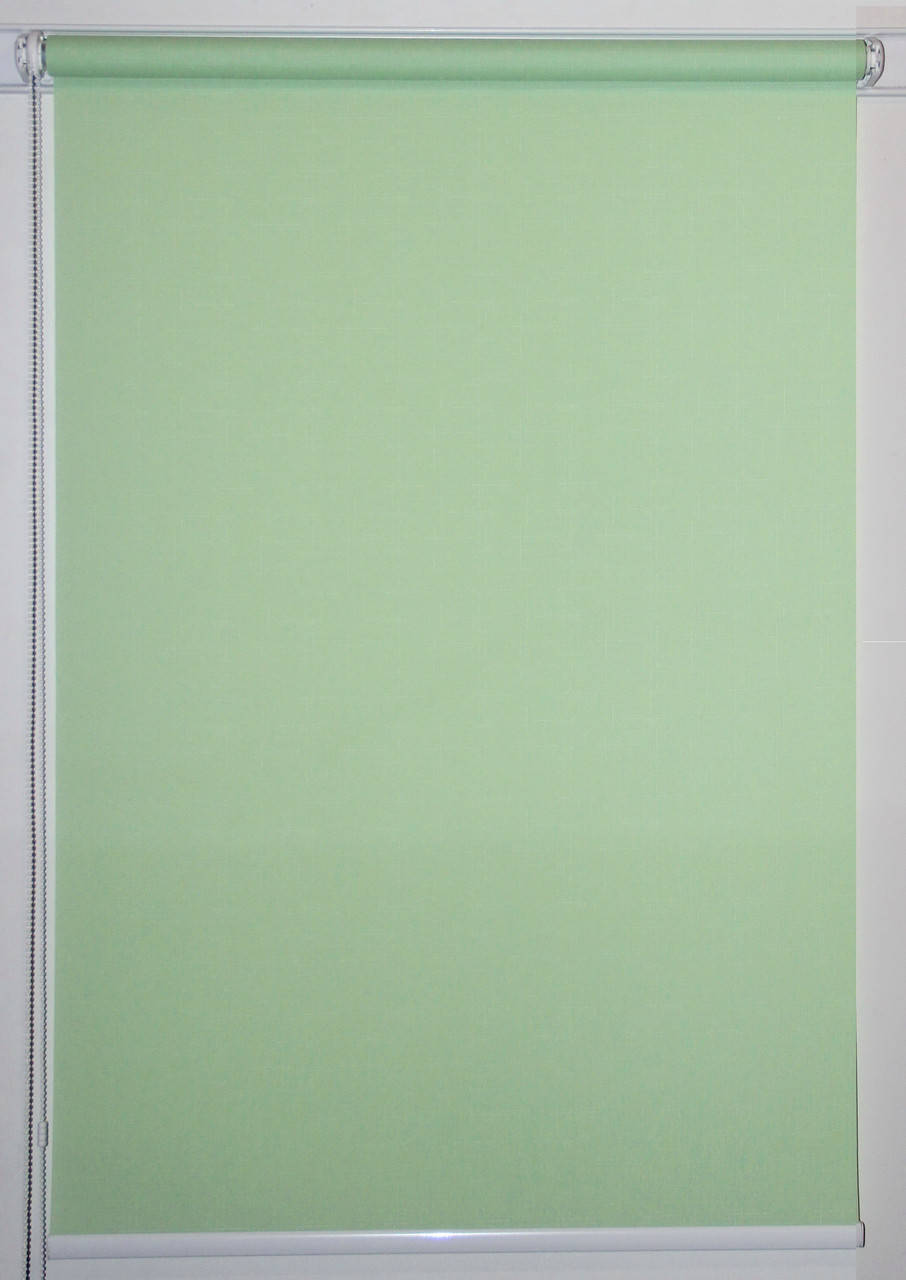 

Рулонная штора 775*1500 Лён 2073 Зелёный