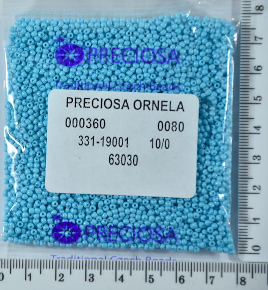 

Бисер PRECIOSA №10/0 натурал №63030 пакет 50 грамм уп=1пакет