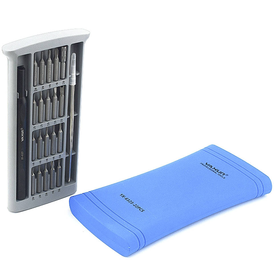 

Набор инструментов маленькие биты и отвертки для ремонта телефонов компьютеров ноутбуков электроники YX6323