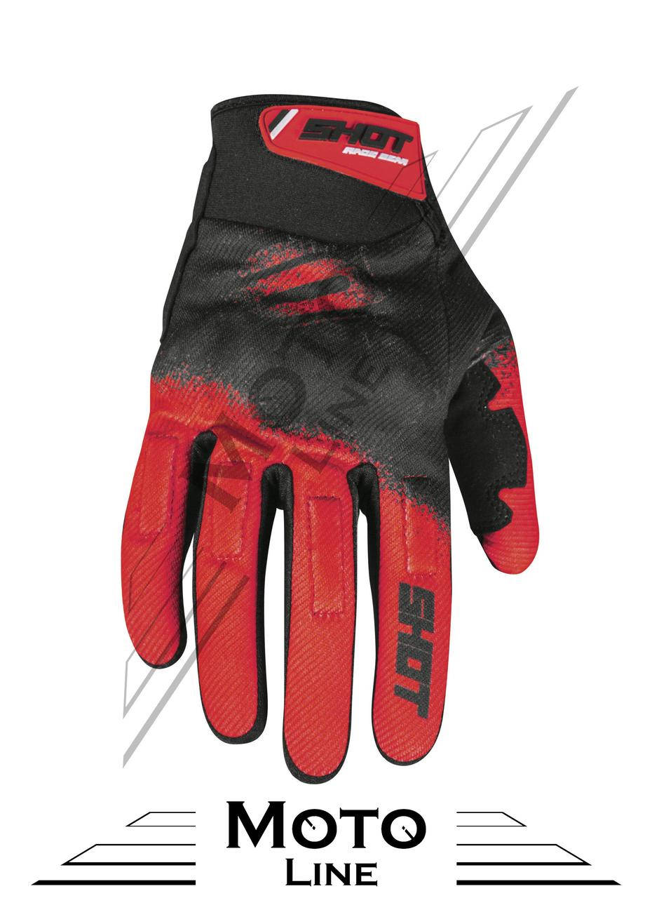 

Перчатки SHOT DRIFT SMOKE RED, Красный