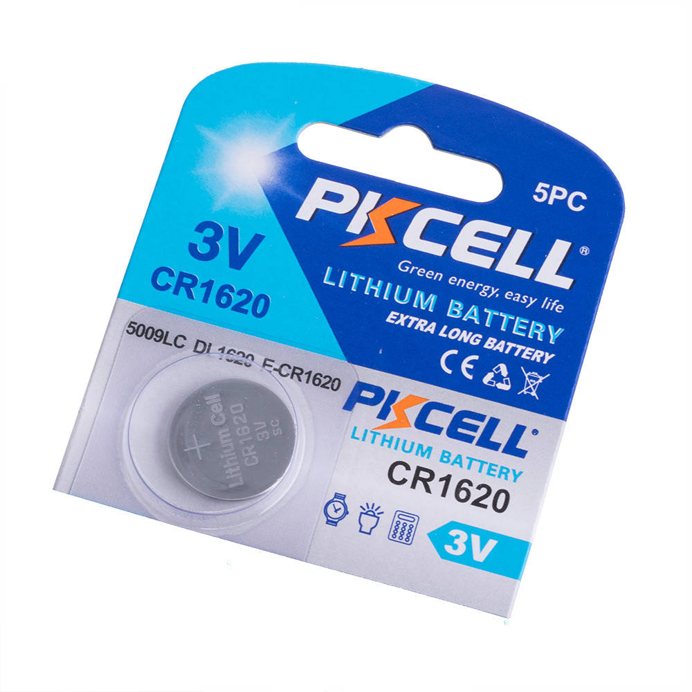 

Батарейка литиевая "CR1620" 3 V - PKCELL (CR1620 3V) PKCELL