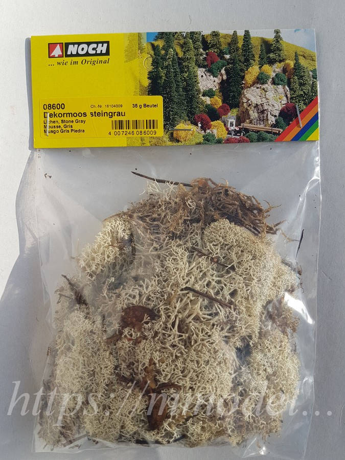

Noch 08600 Набор для ланшафтного дизайна на макете декоративный мох для масштаба G, 0, H0, TT, N, Z