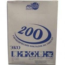 

Покрытия бумажные на унитаз Solaris, 1/4 сложение, 200 шт.