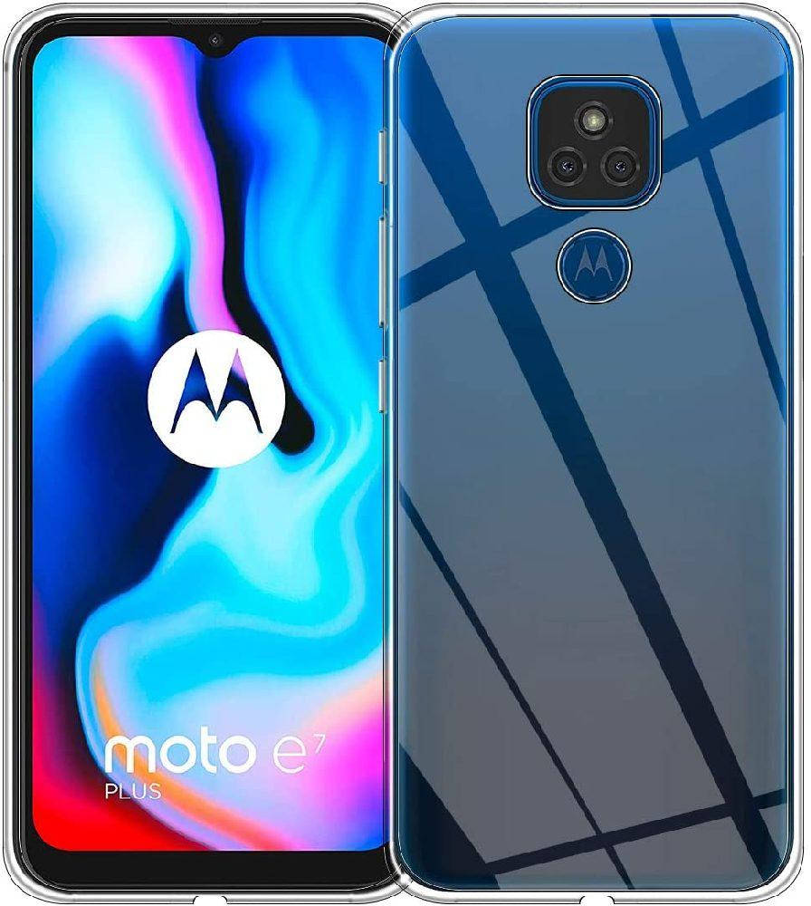 

Прозрачный Чехол OneCam Motorola E7 Plus (ультратонкий силиконовый) (Моторола Е7 Плюс)
