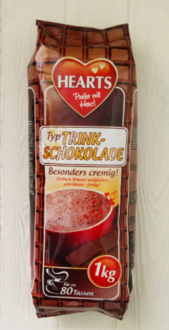 

Горячий шоколад Hearts Trink Schokolade 1кг Германия
