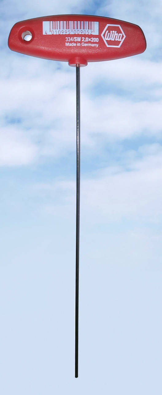

Ключ шестигранный с ручкой Wiha SW 2,0х200 mm.
