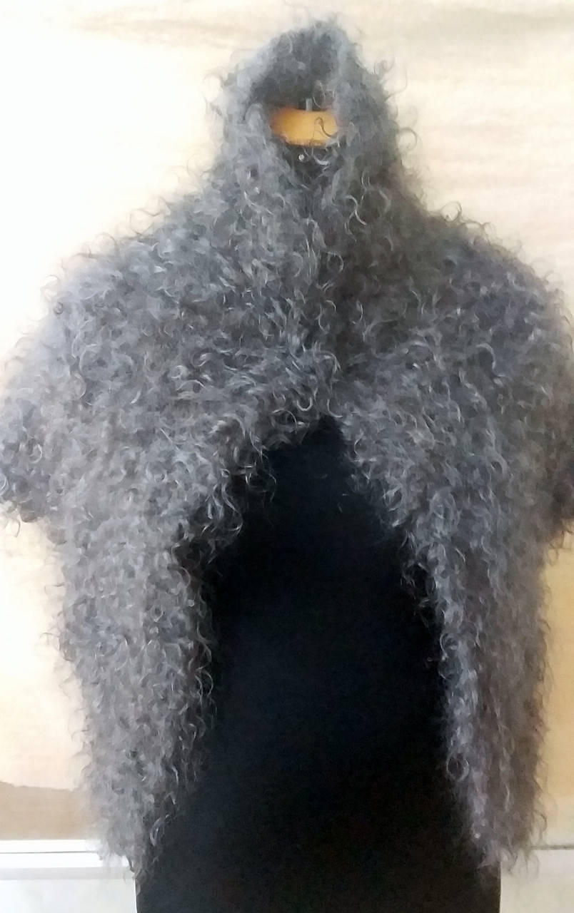 

Косынка пуховая, Серый