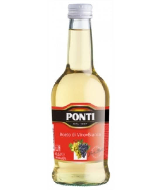 

Уксус винный белый Ponti Aceto di Vino Classico Bianco 500мл