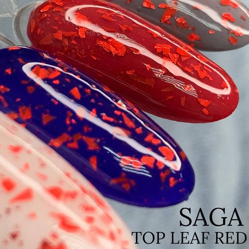 

Топ с красными хлопьями Saga Leaf Red, 8мл