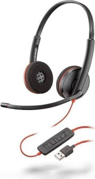 

Компьютерная гарнитура Plantronics Blackwire C3220 USB-A (209745-101), Черный