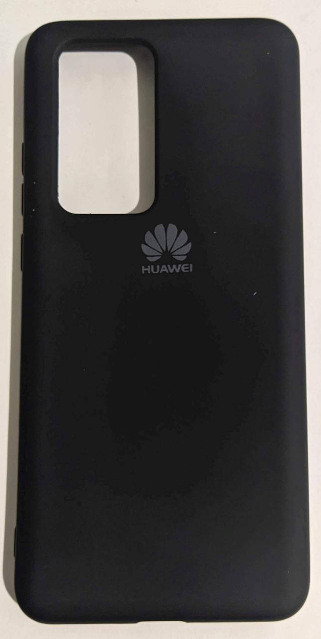 

Силиконовый чехол "Original Silicone Case" для Huawei P40 Pro Black, Черный