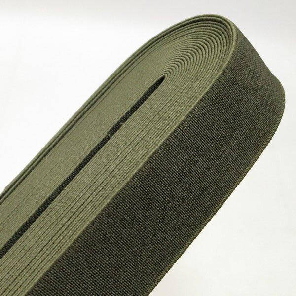 

Резинка для одежды широкая Sindtex 3см Хаки темный