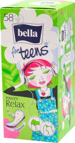 

Ежедневные прокладки Bella For Teens Relax, 58 шт