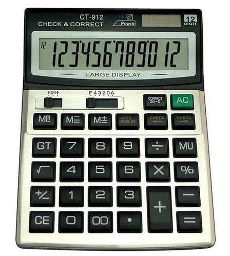

Калькулятор CITIZEN CT-912, Серый