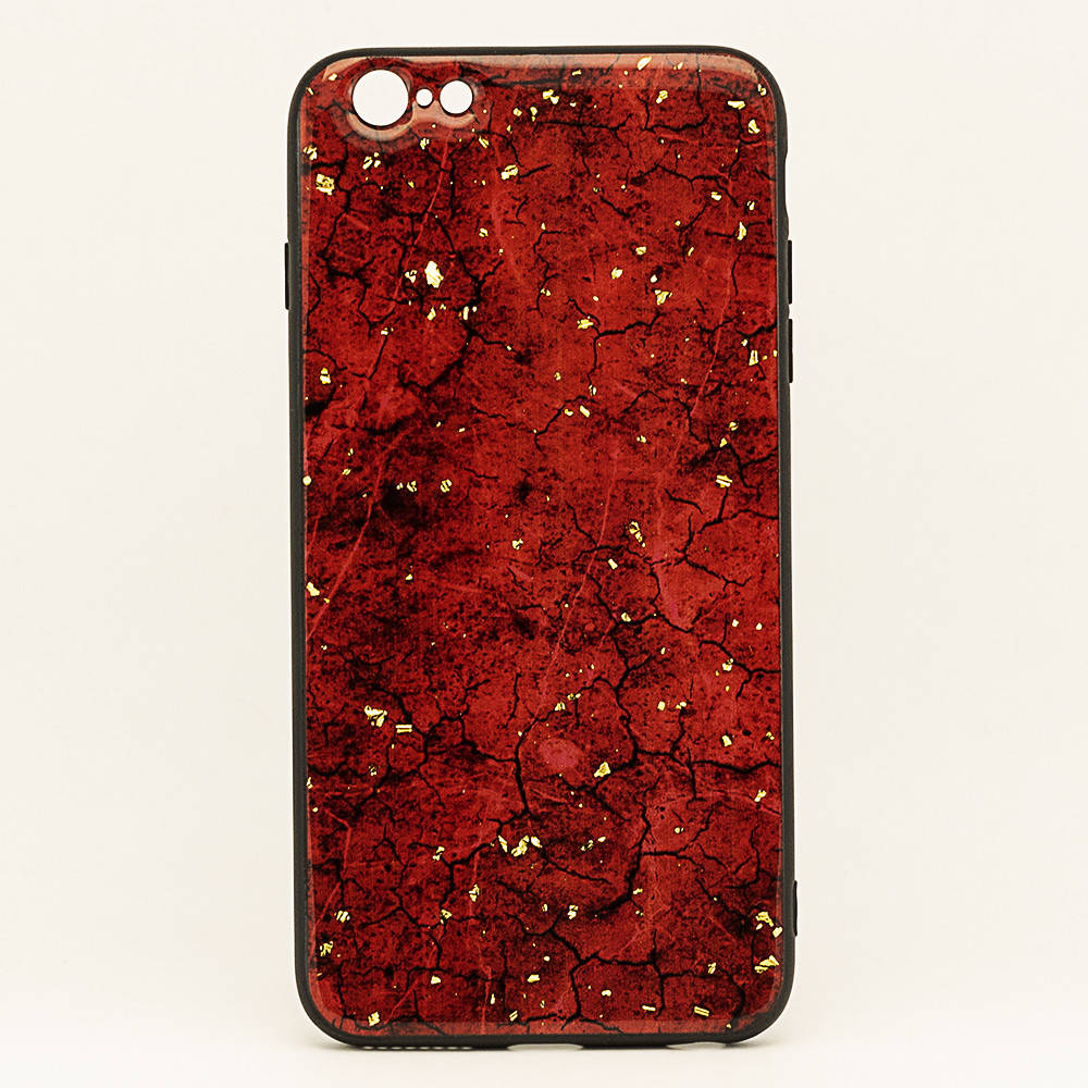 

Чехол Epoxy для Iphone 6 / 6s бампер мраморный Red, Красный