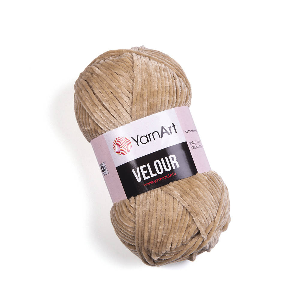 

Пряжа YarnArt Velour 843 кемел