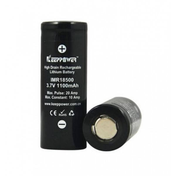 

Аккумулятор Li-ion Keeppower IMR18500-1.1