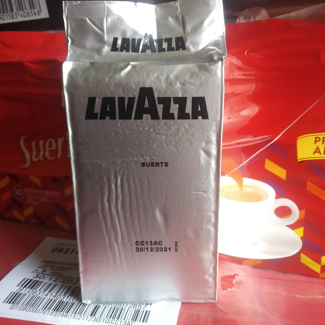 

Кофе молотый Lavazza Suerte 250г