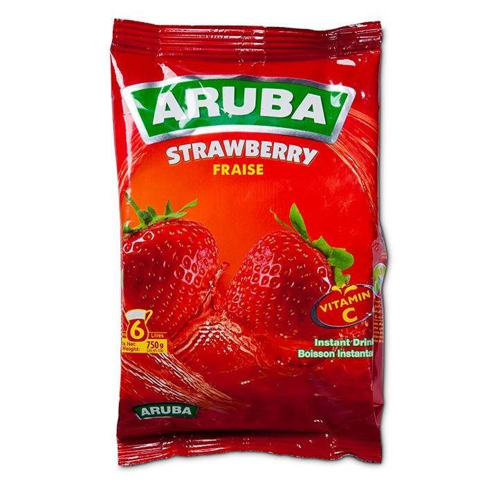 

Сок клубничный Aruba 750 грамм