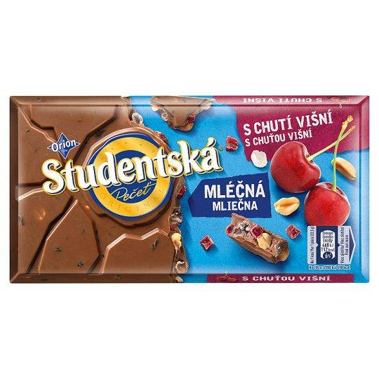 

Шоколад Studentska Pecet с вишней и арахисом 180 г Чехия