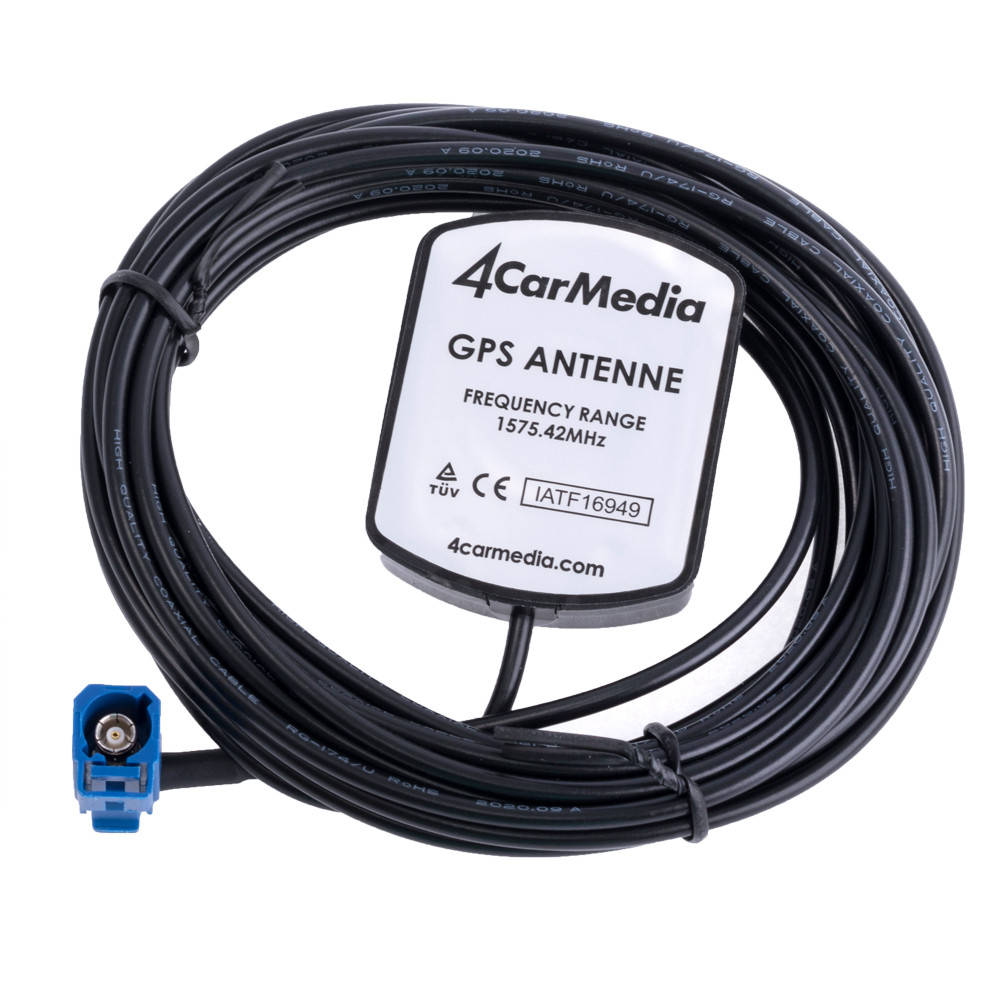 

Антенна GPS с разъемом FAKRA, длина 5м, на магните (GPS-FAKRA) 4CarMedia
