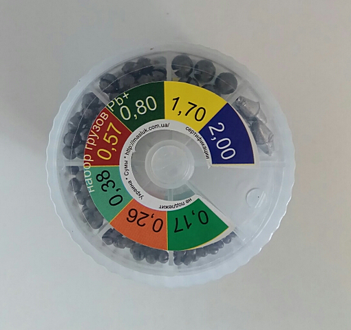

Груз _ набор "Pb +" дробинка 50гр NEW