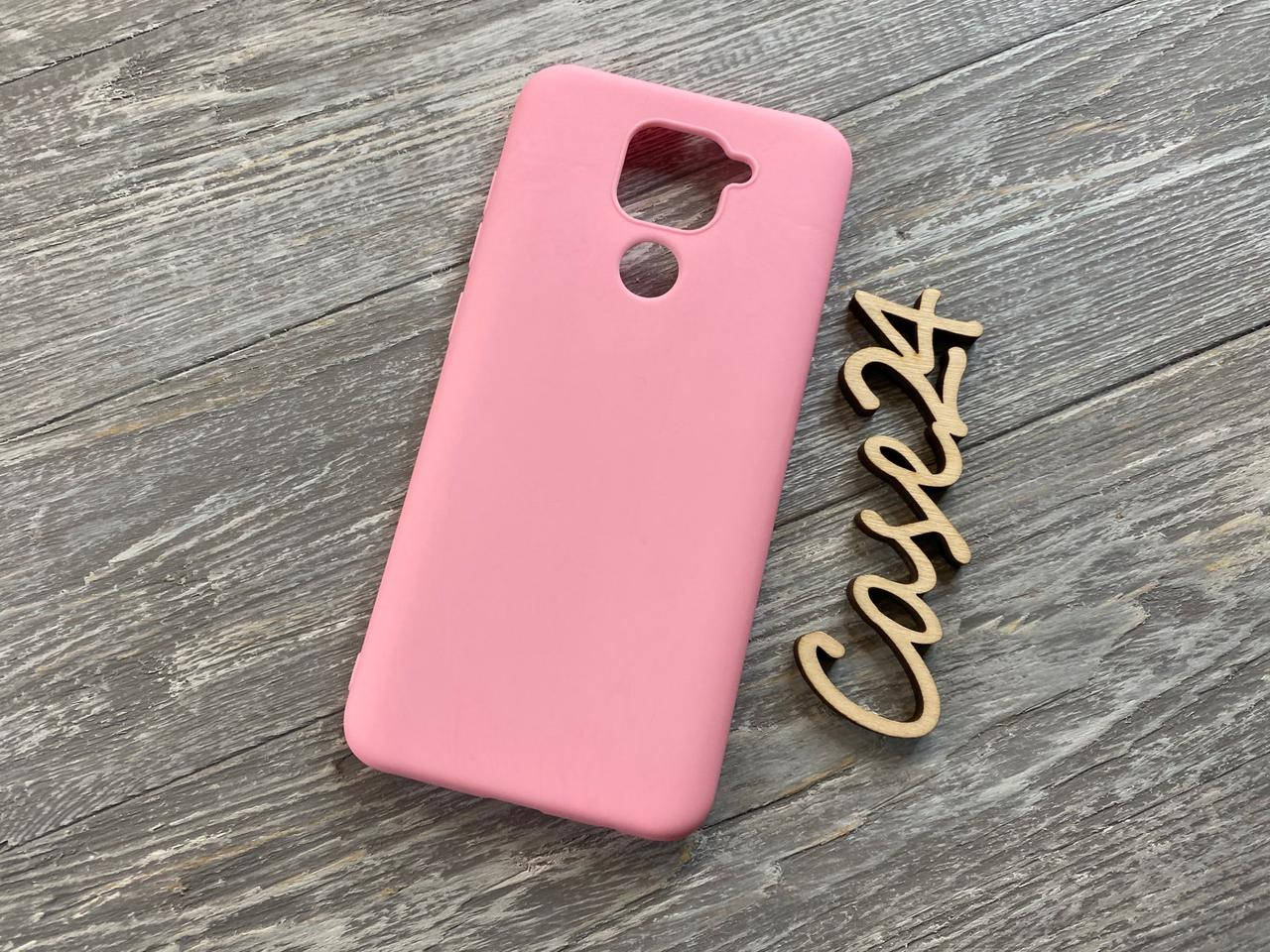 

TPU чехол накладка Candy для Xiaomi Redmi Note 9 (8 цветов) розовый