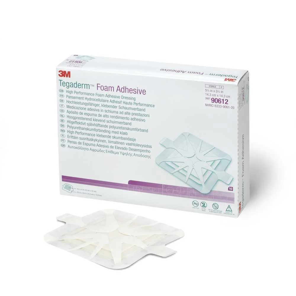

Tegaderm Foam Adhesive 10x10см - Высокоэффективная адгезивная повязка