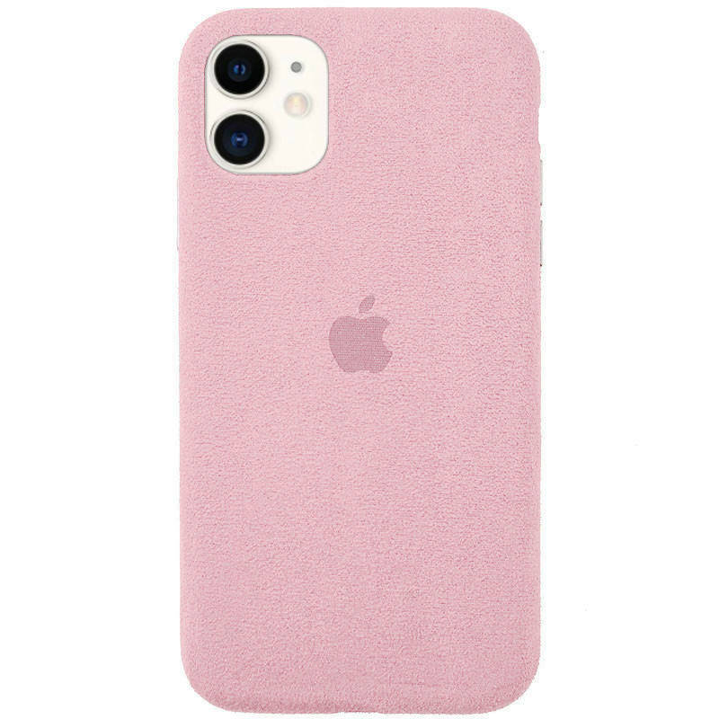 

Чехол Alcantara Алькантара для iPhone 11 (03) Pink розовый